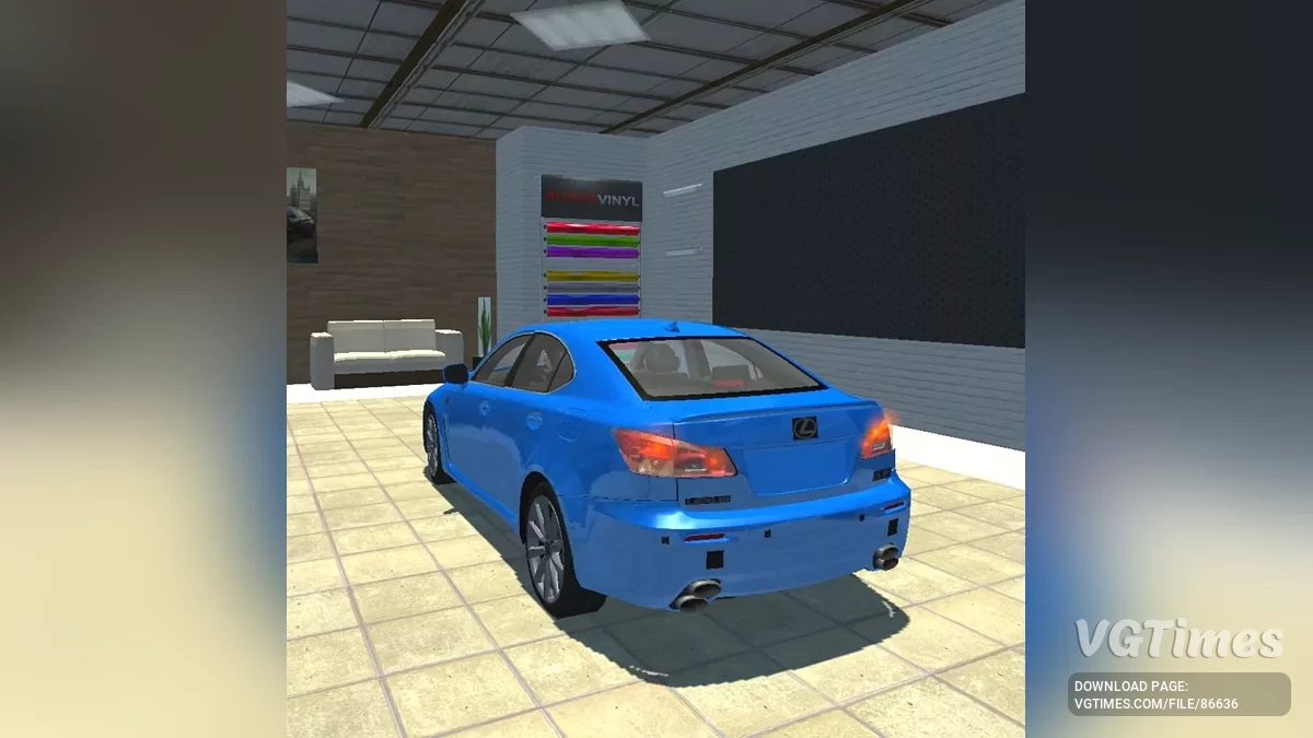 Not Simple Car Crash — Lexus IS-F
