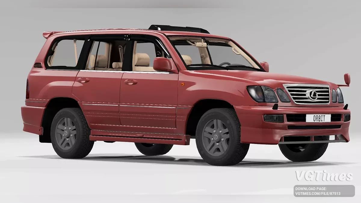 BeamNG.drive — Lexus LX 470 Limited Edition (2007) fixed (0.37.x)