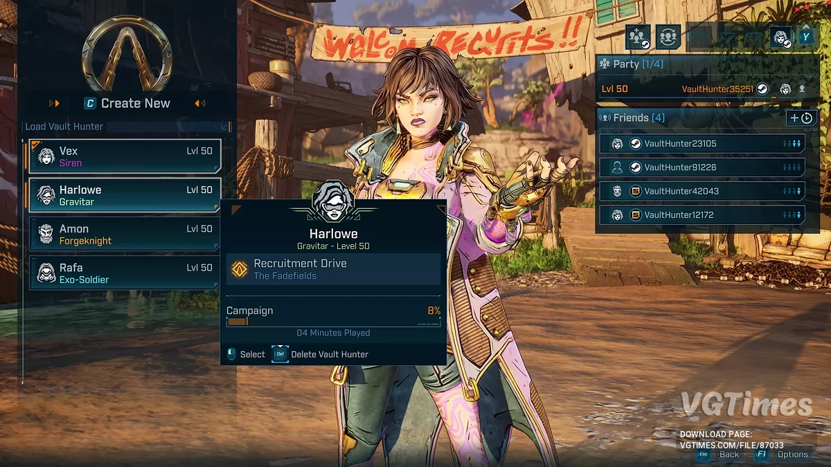 Borderlands 4 — Максимальный уровень и дерево навыков всех персонажей
