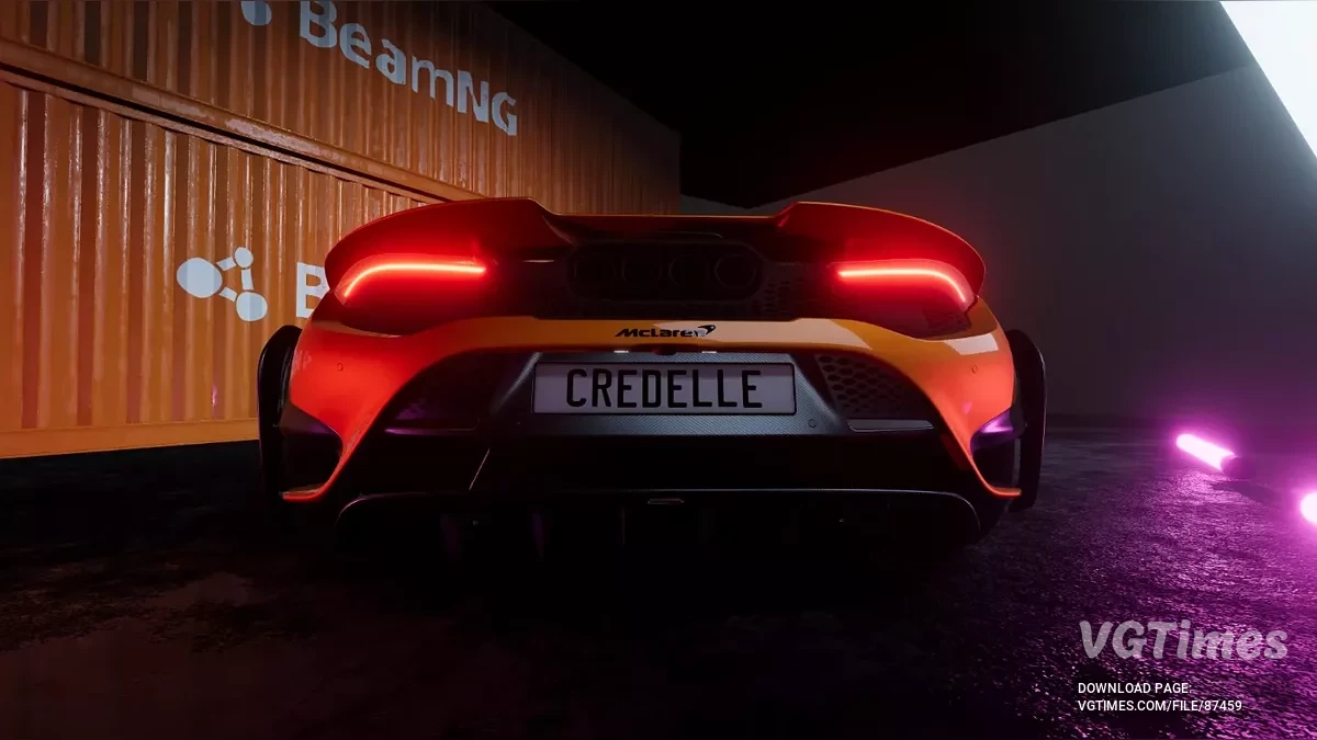 BeamNG.drive — McLaren 765LT v2.85 (0.37.x)