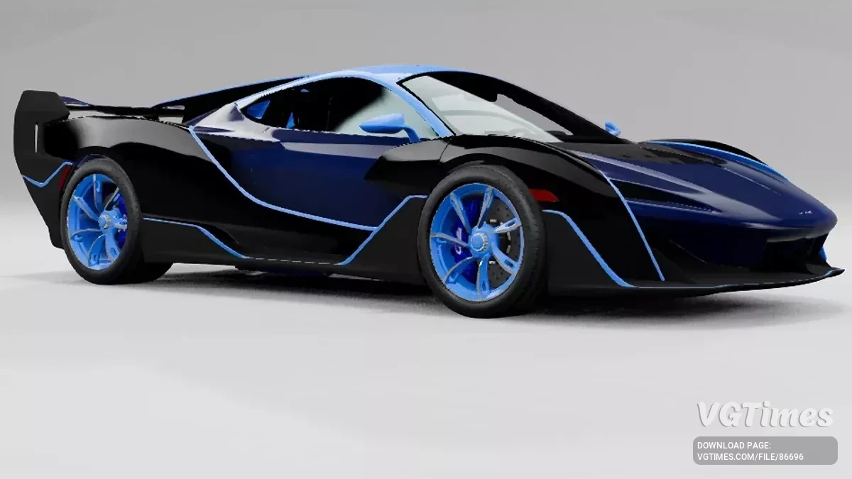 BeamNG.drive — Mclaren Sabre v2.13 (0.36.x)