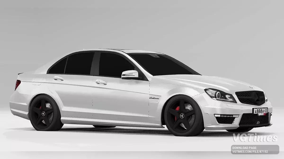 BeamNG.drive — Mercedes Benz C-Class W204 v2.04 (0.36.x)