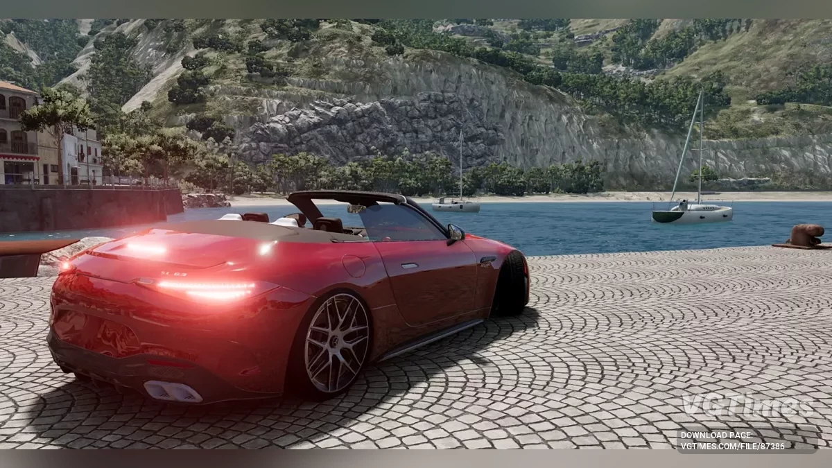 BeamNG.drive — Mercedes-Benz SL63 v3.07 (0.37.x)