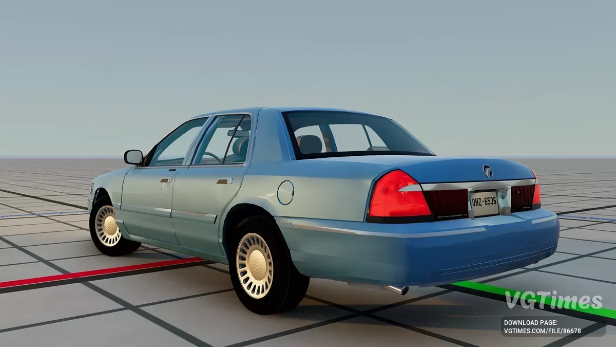 BeamNG.drive — Mercury Grand Marquis 1998 (0.36.x)