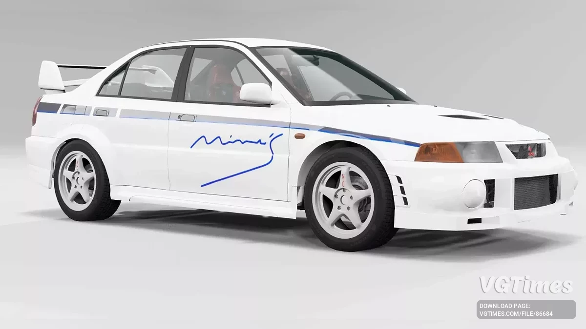 BeamNG.drive — Mitsubishi Lancer Evolution 5-6 v3.8 (0.36.x)