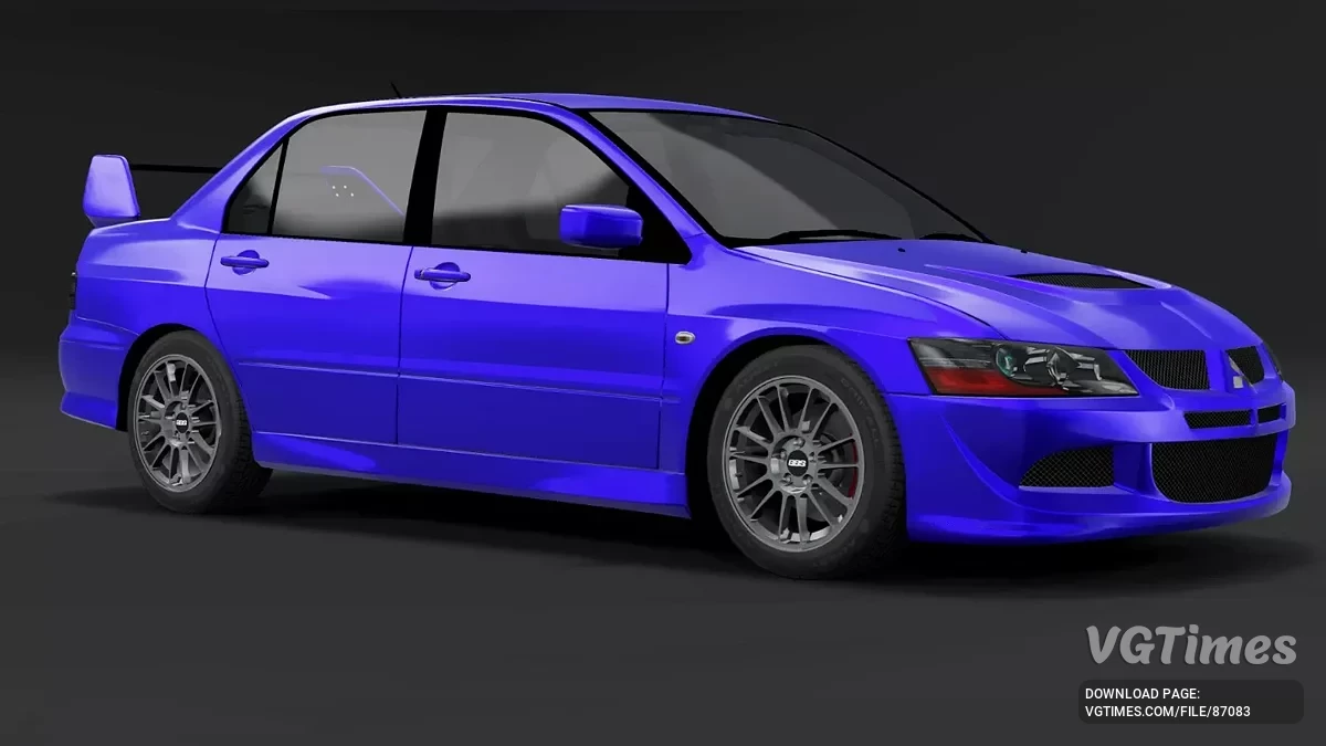 BeamNG.drive — Mitsubishi Lancer Evolution VIII and X v2.90 (0.36.x)