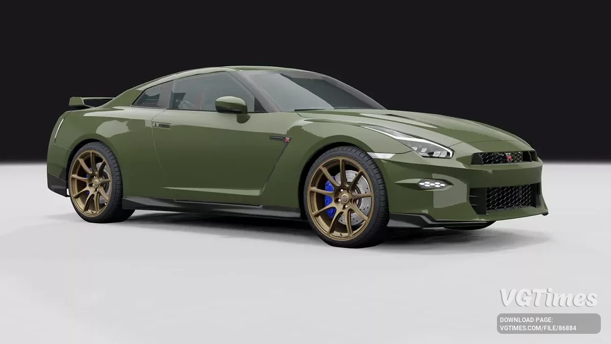 BeamNG.drive — Nissan GT-R R35 (PV) v1.0 (0.36.x)