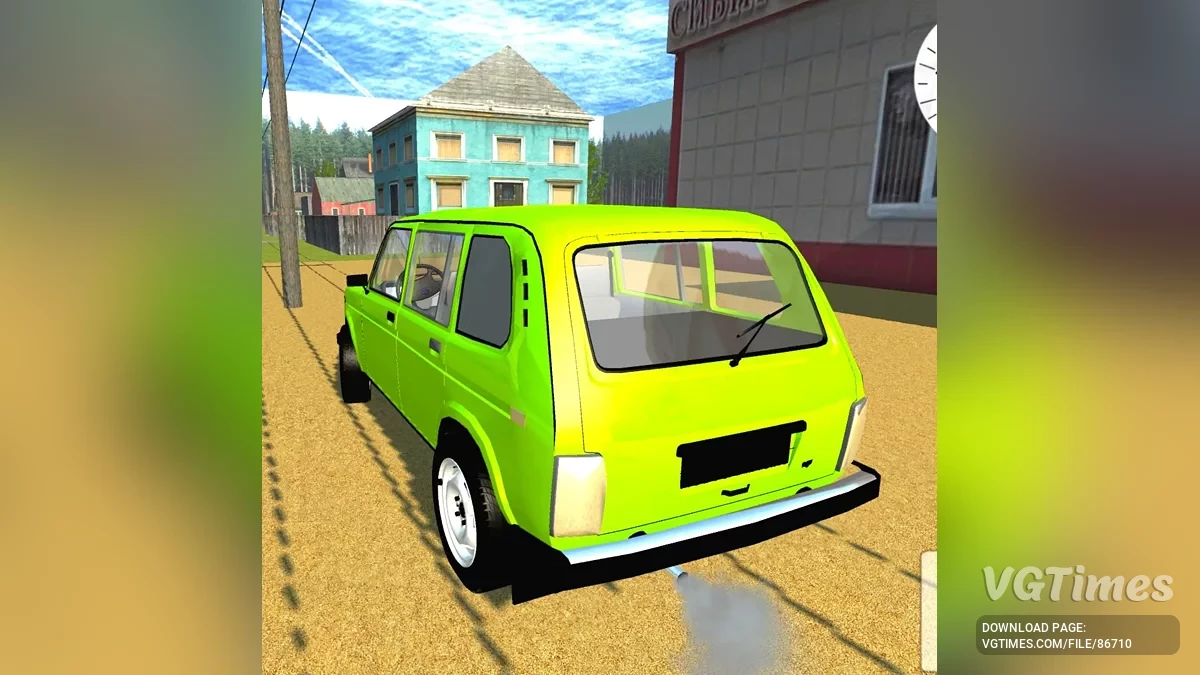 Simple Car Crash Physics Sim — Нива 2131 с кингурятником
