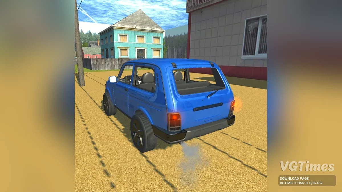 Simple Car Crash Physics Sim — Нива Урбан R21
