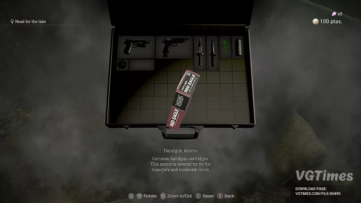 Resident Evil 4 Remake (2023) — Новый облик пачки патронов для пистолета