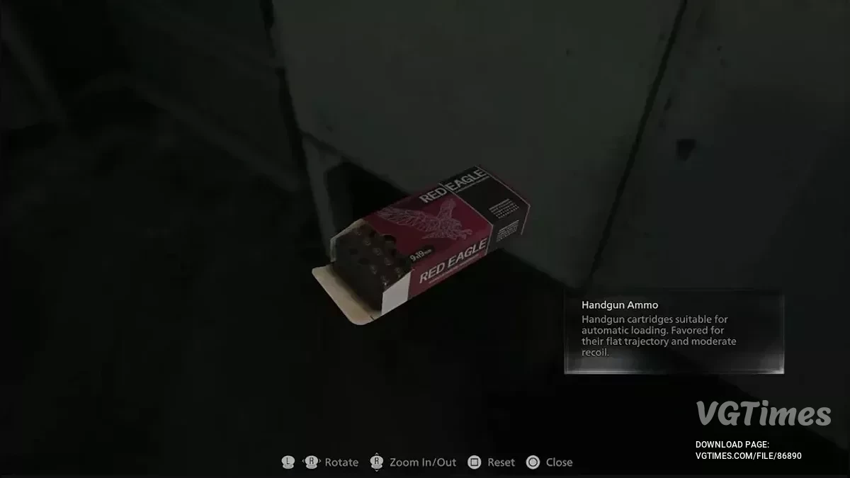 Resident Evil 4 Remake (2023) — Новый облик пачки патронов для пистолета