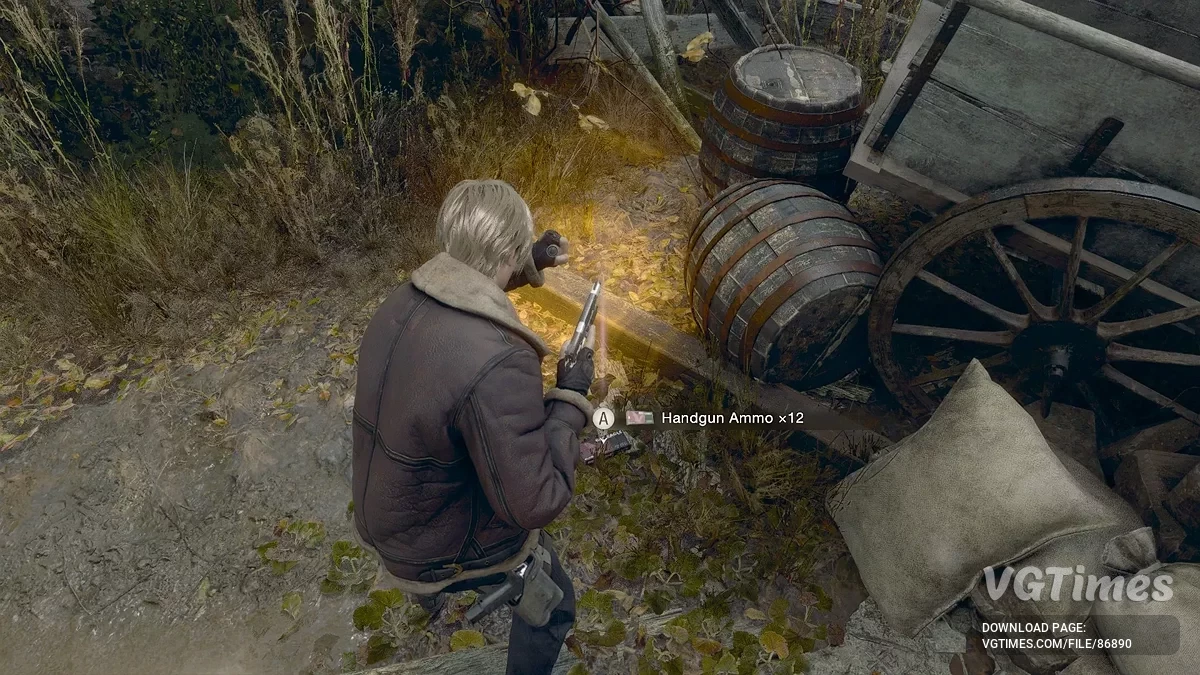 Resident Evil 4 Remake (2023) — Новый облик пачки патронов для пистолета