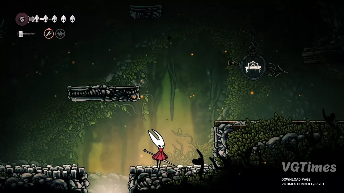 Hollow Knight: Silksong — Отключение виньетки