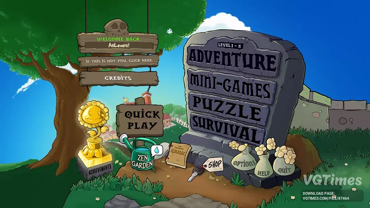 Plants vs. Zombies — Plants vs. Zombies XenoMod [V.1.1]