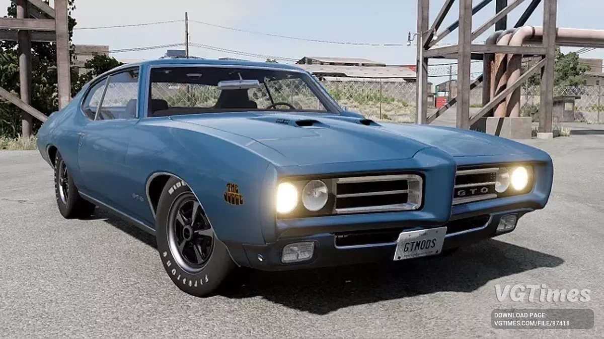 BeamNG.drive — Pontiac GTO Judge v2.0 Fix (0.37.x)