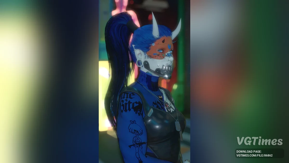 Cyberpunk 2077: Ultimate Edition — Прическа Элеоноры