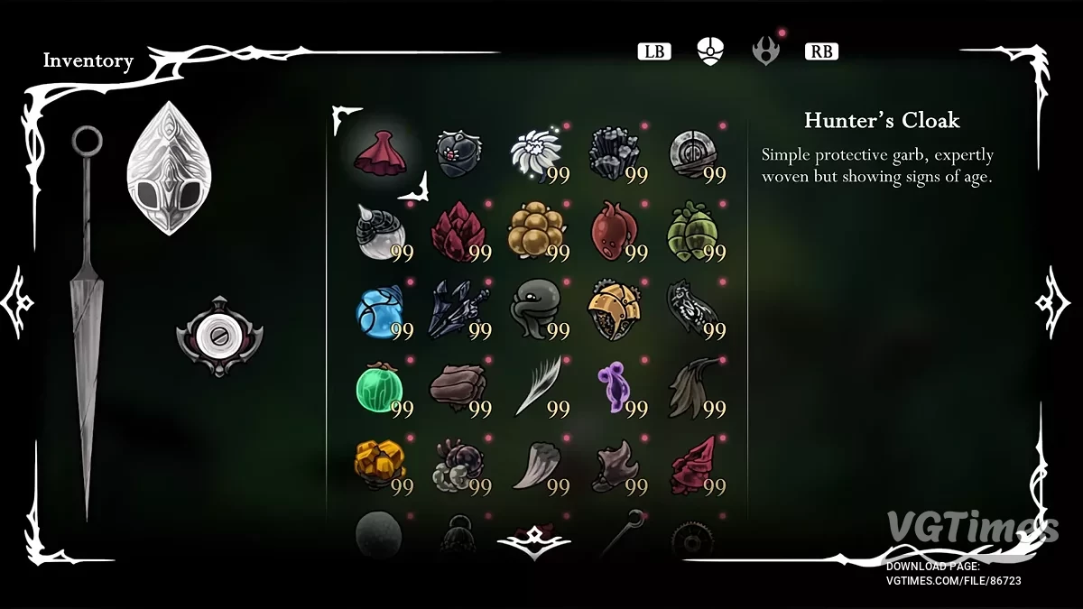 Hollow Knight: Silksong — Простые читы