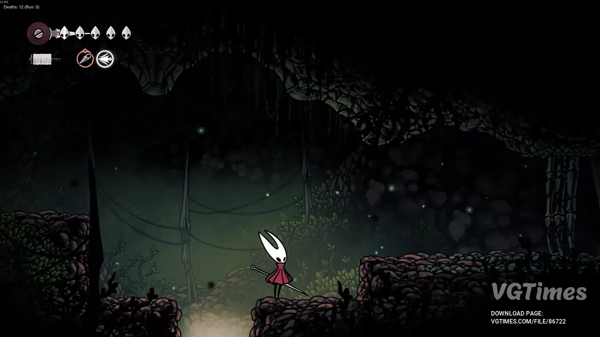 Hollow Knight: Silksong — Счетчик смертей