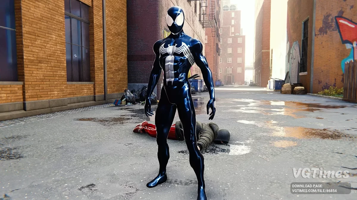 Marvel's Spider-Man Remastered — Симбиотический костюм от Марка Багли