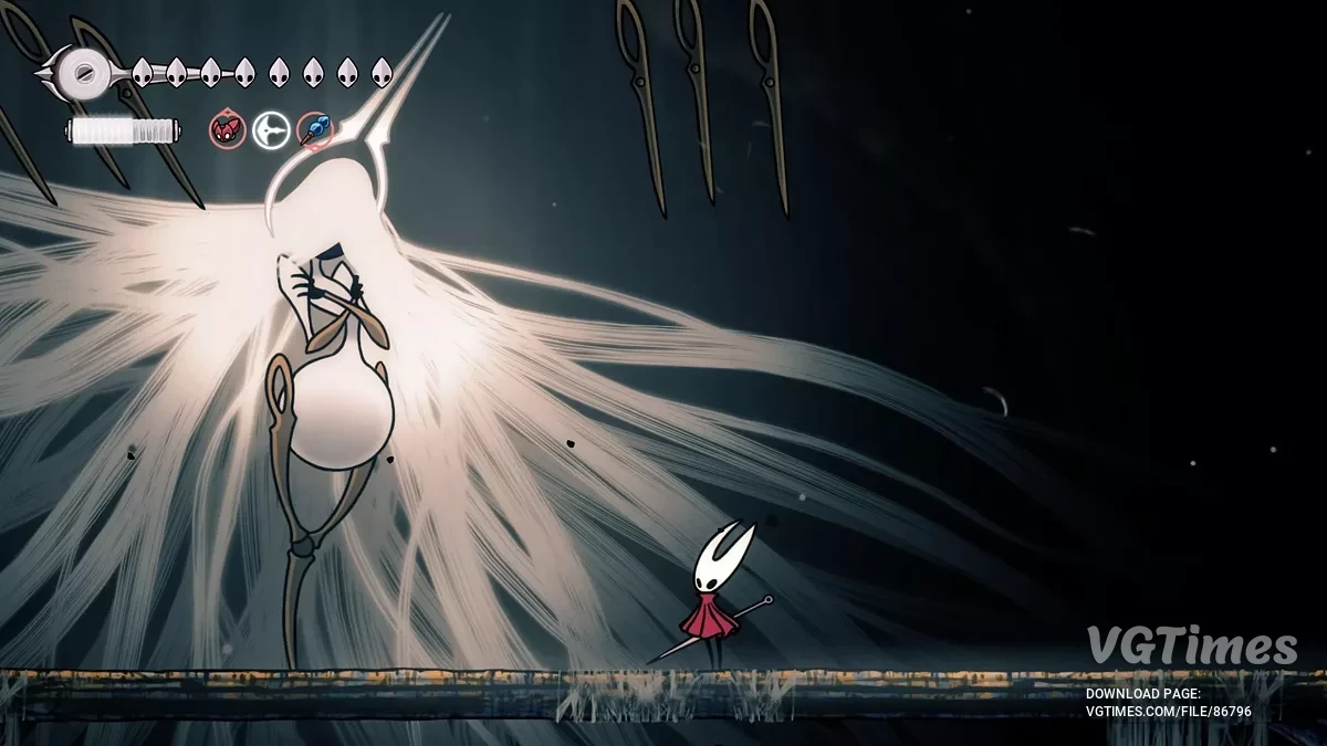 Hollow Knight: Silksong — Сохранение перед финальным боссом, карта открыта на 99%