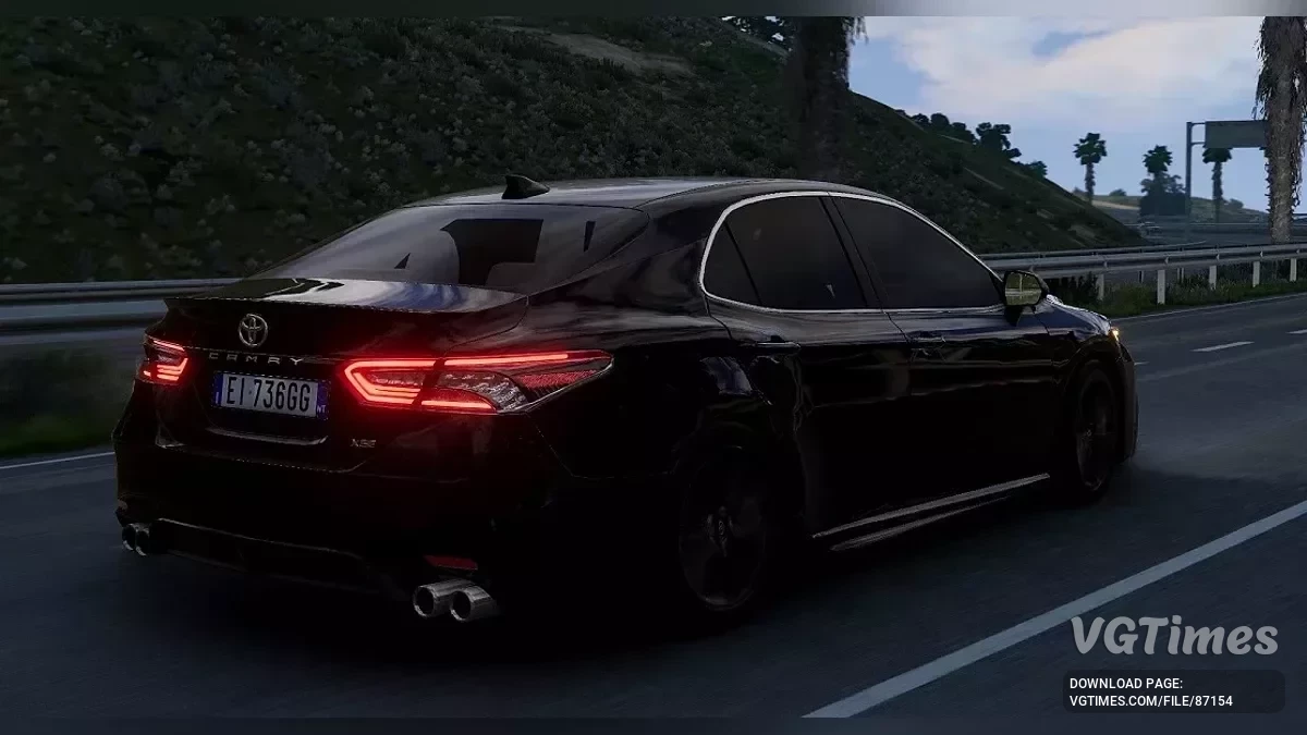 BeamNG.drive — Toyota Camry XV70 (2023) v2.50 (0.36.x)
