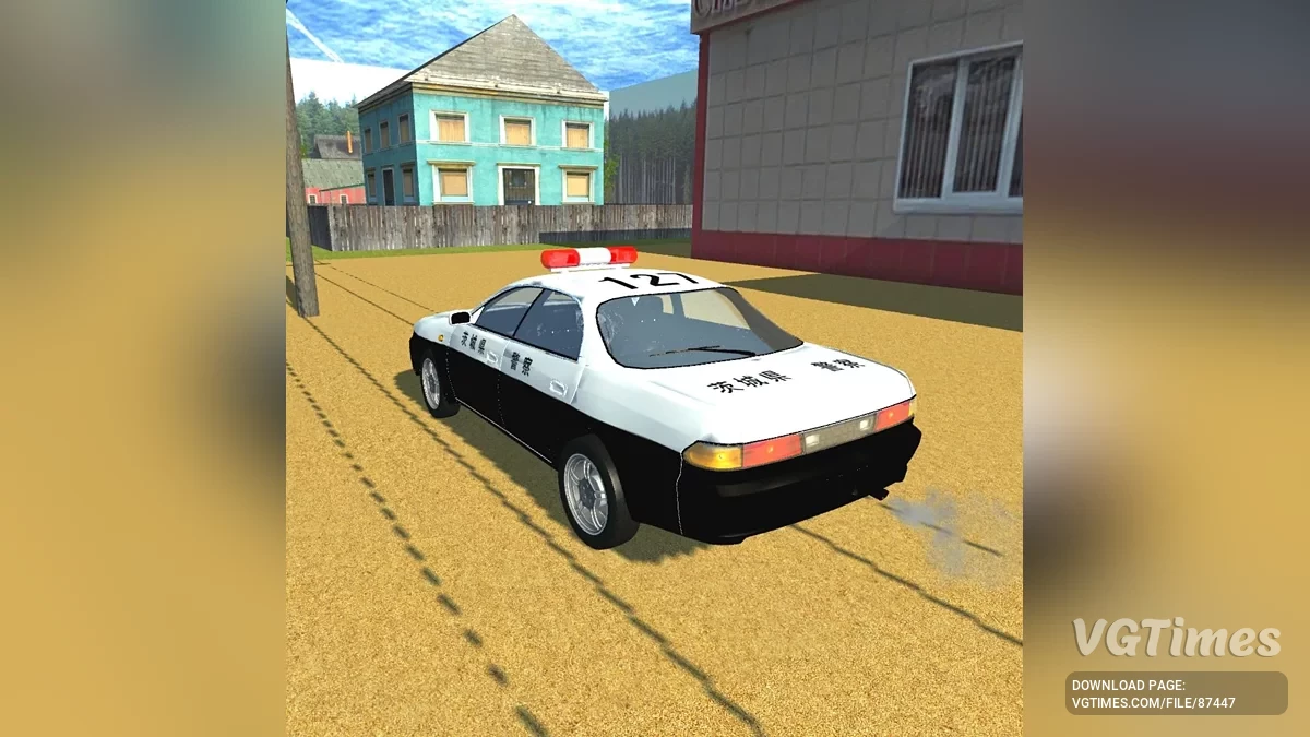Simple Car Crash Physics Sim — Toyota Carina набор