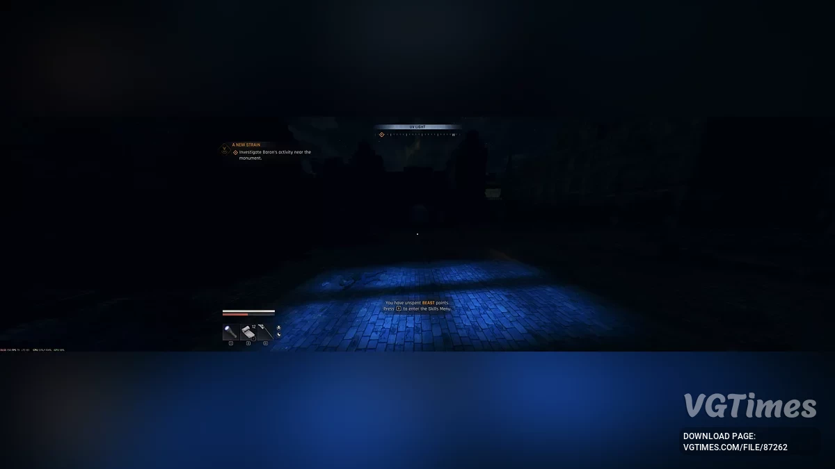 Dying Light: The Beast — Улучшенный фонарик