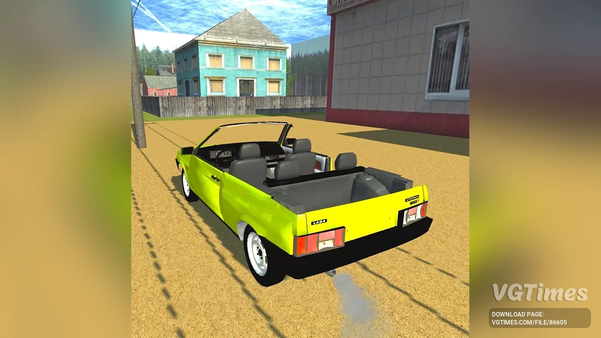 Simple Car Crash Physics Sim — ВАЗ 2108 кабриолет
