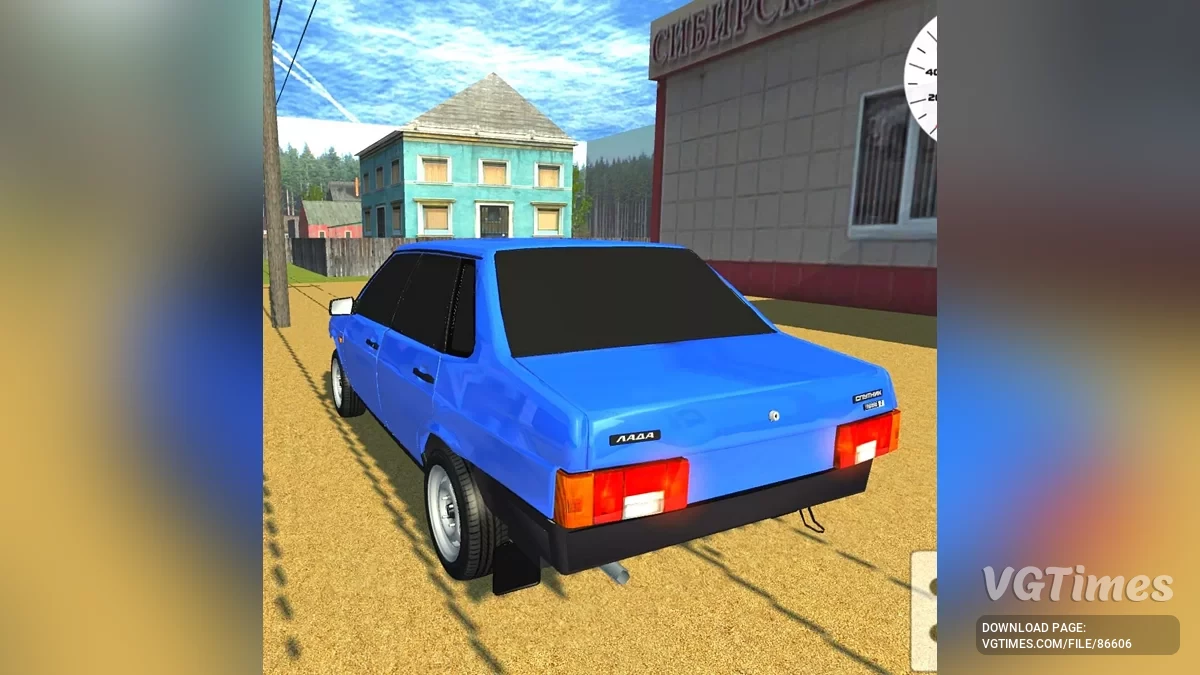 Simple Car Crash Physics Sim — ВАЗ 21099 без бамперов