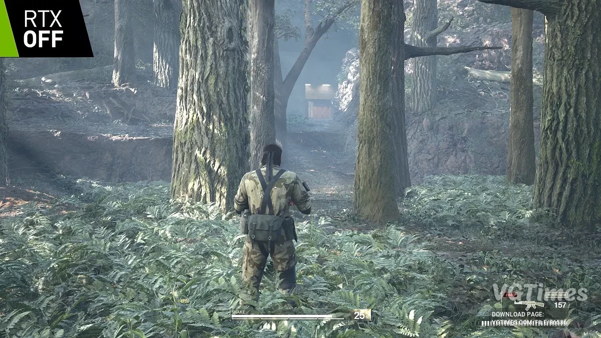 Metal Gear Solid Delta: Snake Eater — Включение трассировки лучей