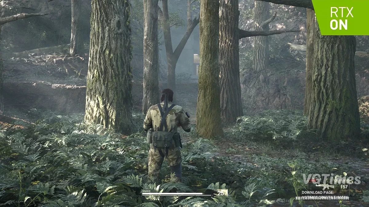 Metal Gear Solid Delta: Snake Eater — Включение трассировки лучей
