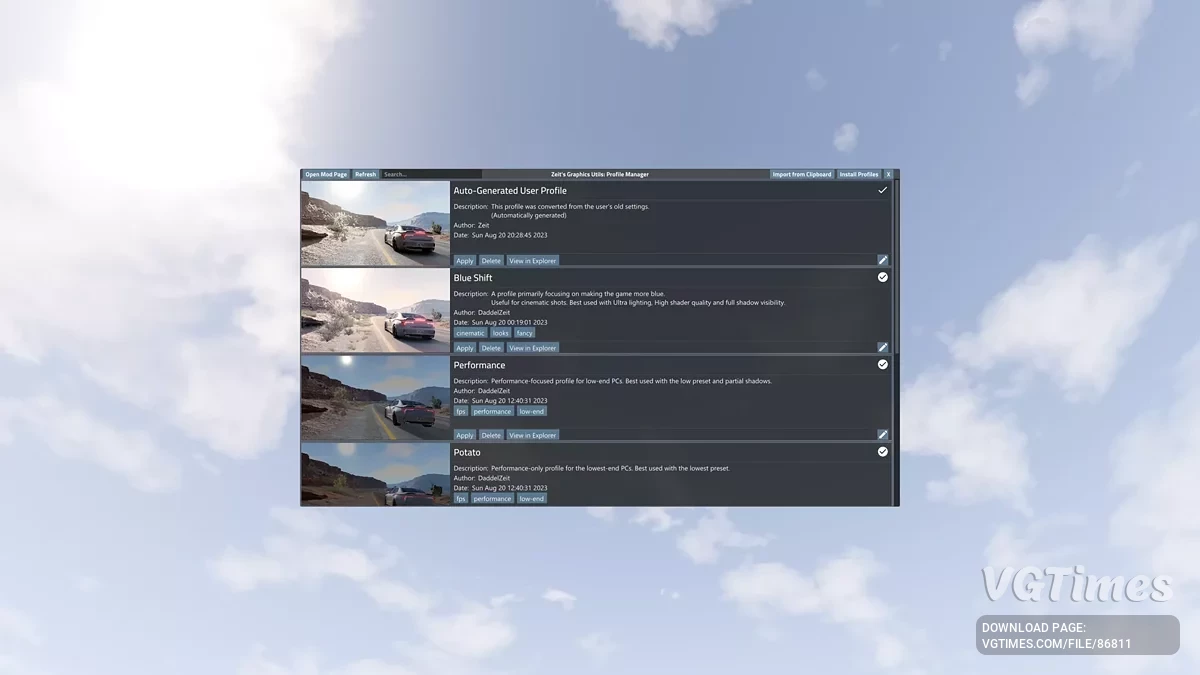 Zeit's Graphics v17.3 (0.36.x)