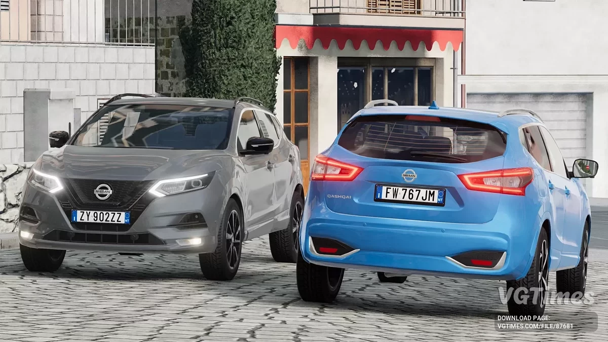 BeamNG.drive — 2013-2019 Nissan Qashqai (J11) (0.37.x)