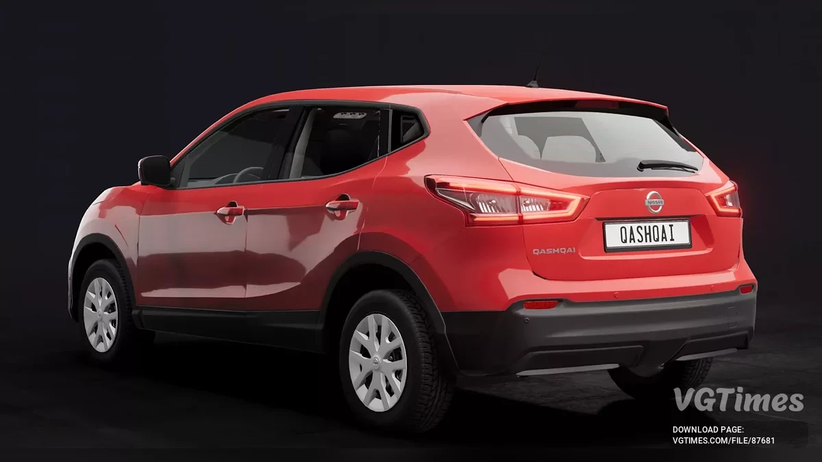 BeamNG.drive — 2013-2019 Nissan Qashqai (J11) (0.37.x)