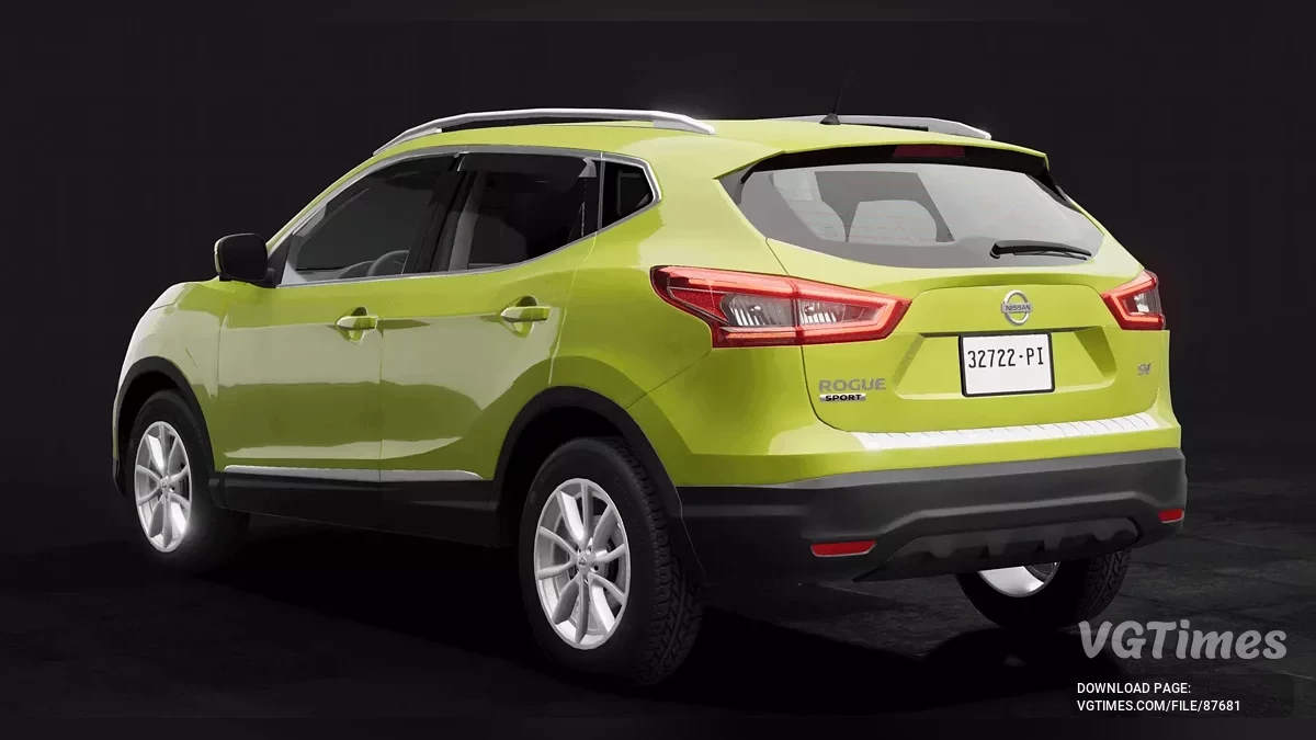 BeamNG.drive — 2013-2019 Nissan Qashqai (J11) (0.37.x)