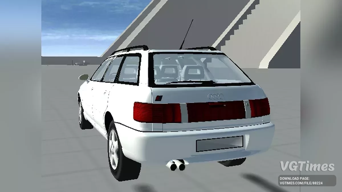 Not Simple Car Crash — Audi RS2 Remaster (UPDATED)