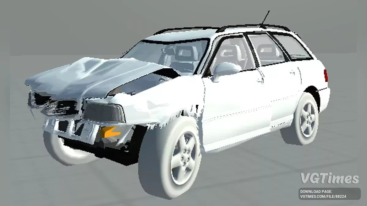 Not Simple Car Crash — Audi RS2 Remaster (UPDATED)