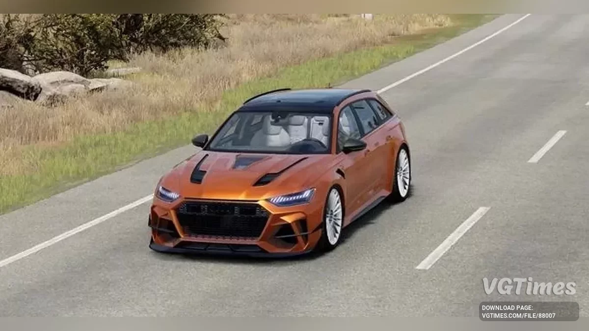 BeamNG.drive — Audi RS6 C8 (0.37.x)