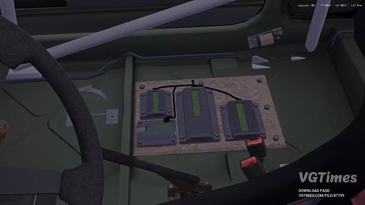 My Summer Car — Бирюзовая стритуха с турбиной + ECU система стабилизации и ABS