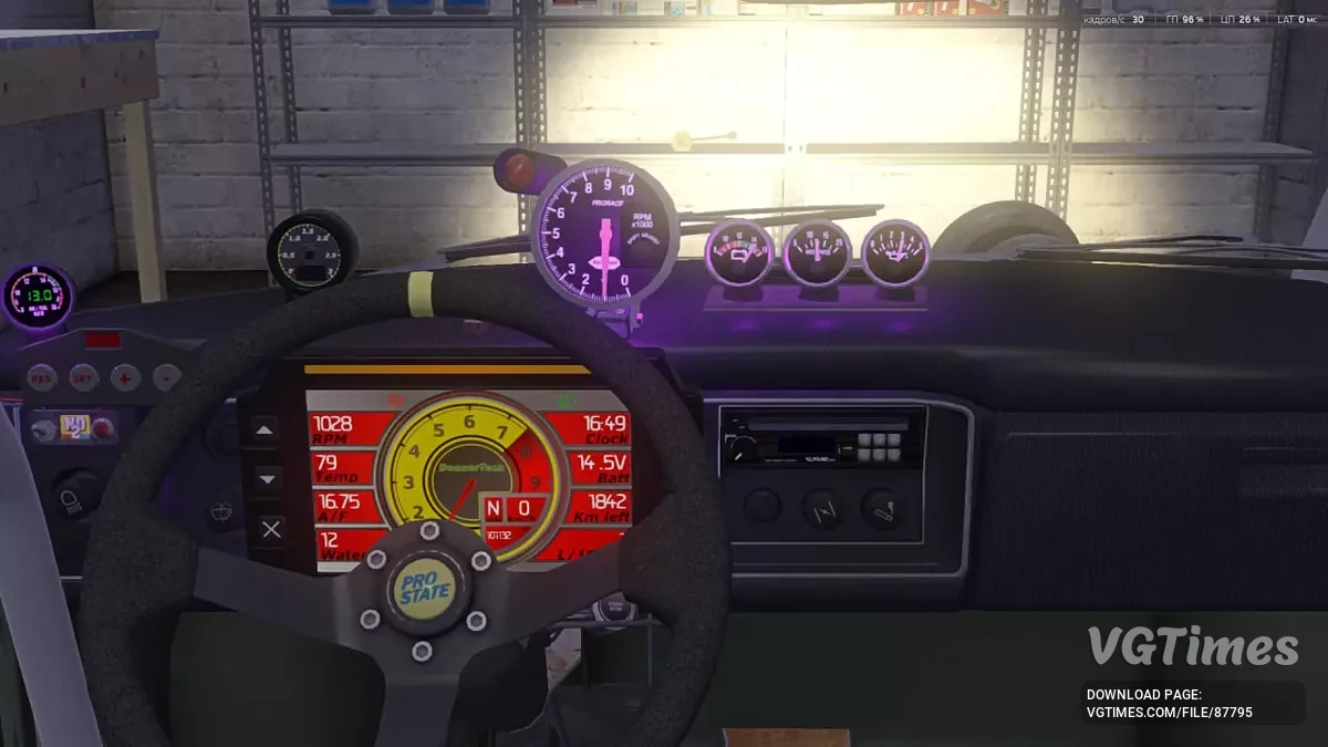 My Summer Car — Бирюзовая стритуха с турбиной + ECU система стабилизации и ABS