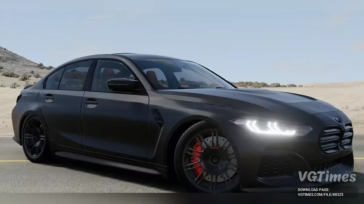 BeamNG.drive — BMW M3 (G80/G81) v4.90 (0.37.x)