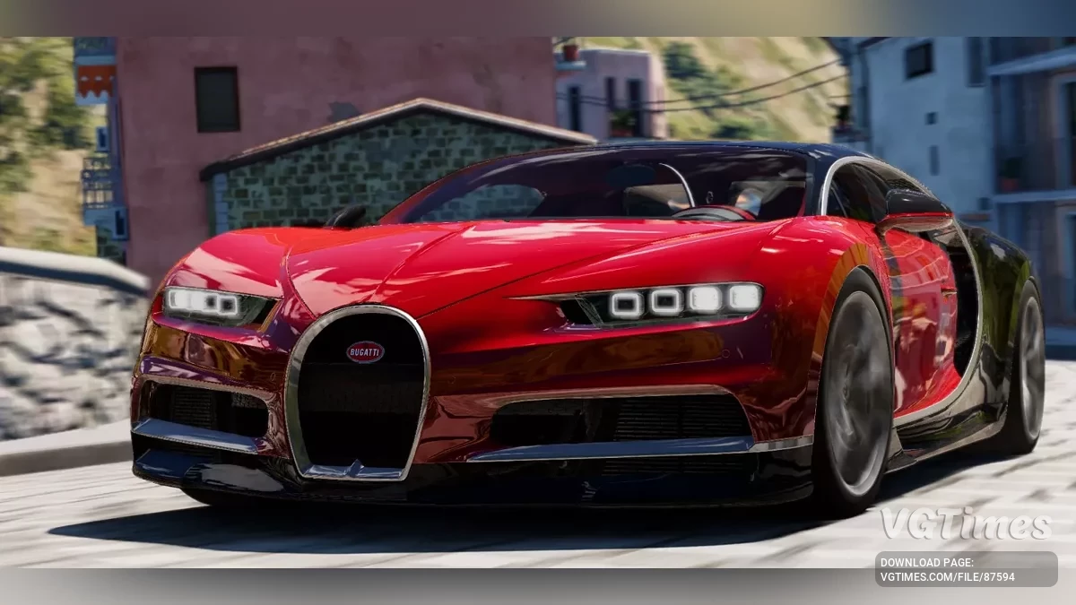 BeamNG.drive — Bugatti Chiron 2018 v4.05 (0.37.x)