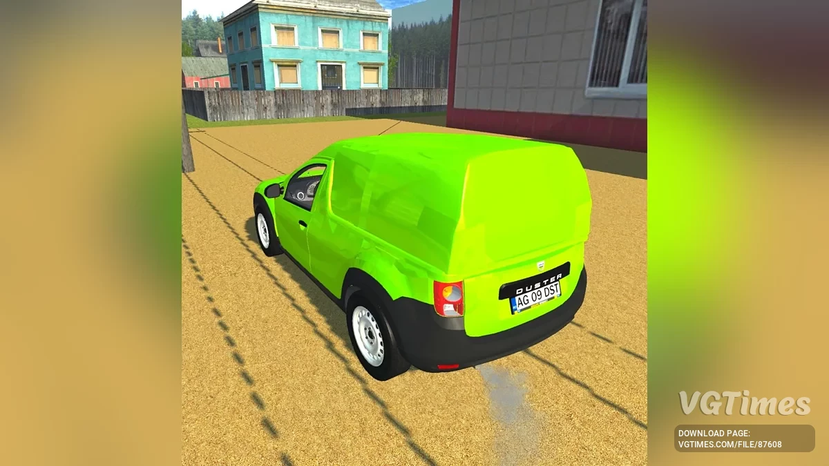 Simple Car Crash Physics Sim — Dacia Renault Duster pickup набор