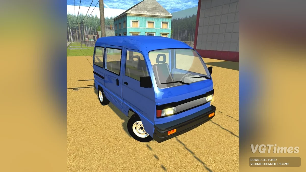 Simple Car Crash Physics Sim — Daewoo Damas