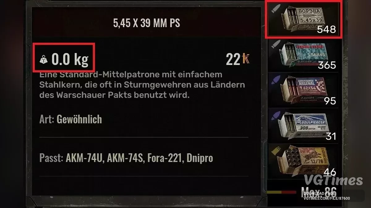 S.T.A.L.K.E.R. 2: Heart of Chornobyl — Гибкий рюкзак