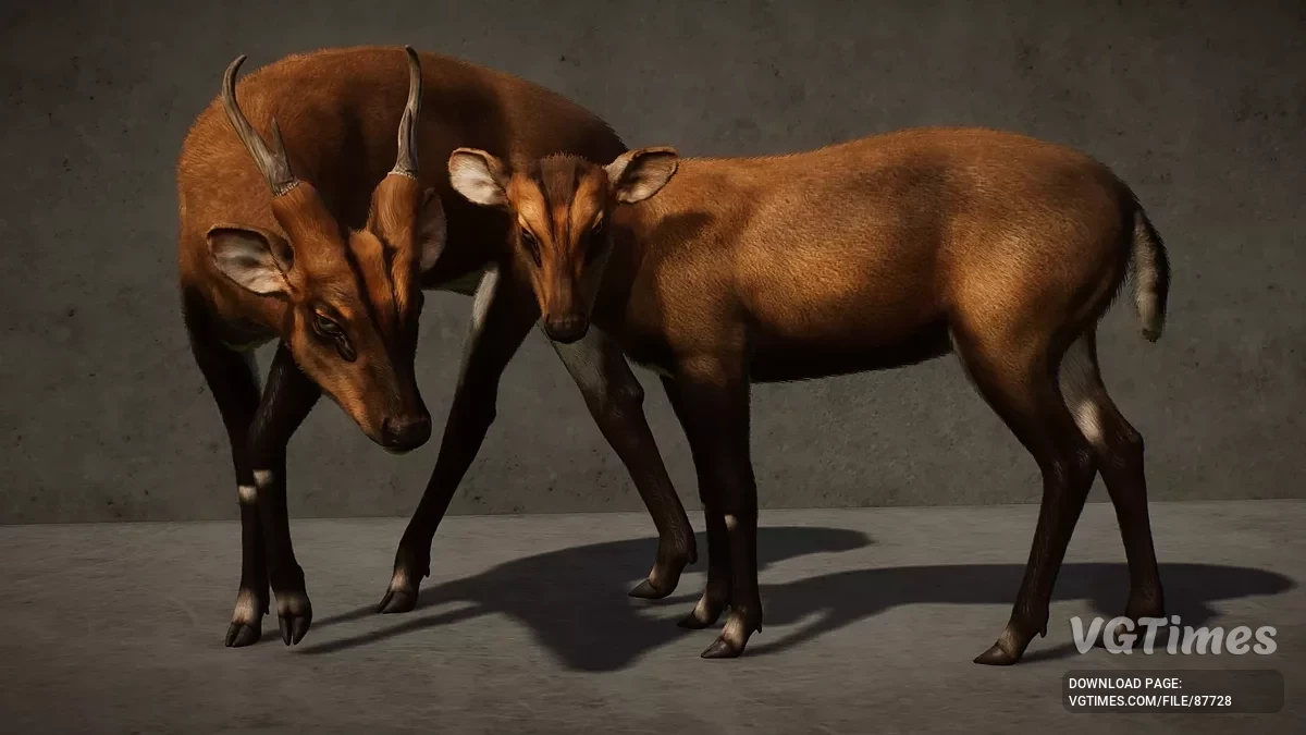 Planet Zoo — Гигантский мунтжак — новый вид (1.20)