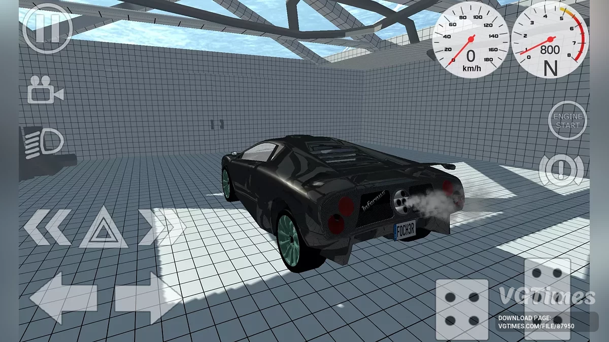 Simple Car Crash Physics Sim — Инфернус из GTA 4