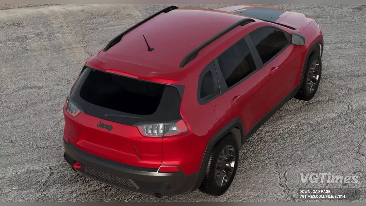 BeamNG.drive — Jeep Cherokee Trailhawk v4.14 (0.37.x)