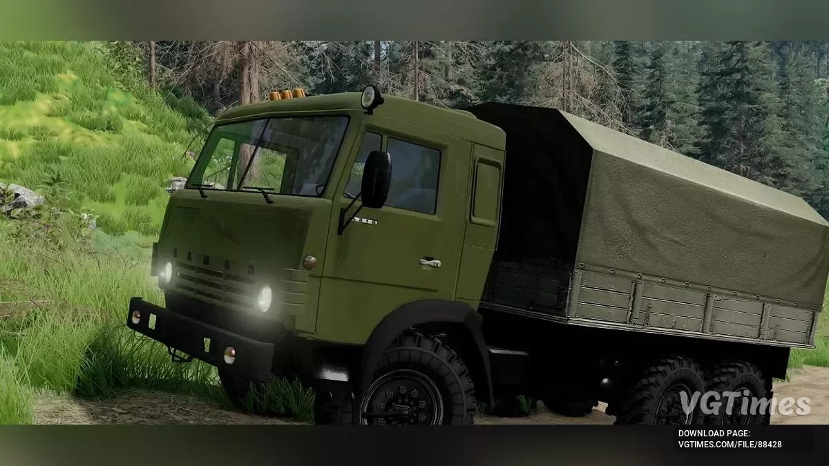BeamNG.drive — KAMAZ-4310/5350 v4.70 (0.37.x)