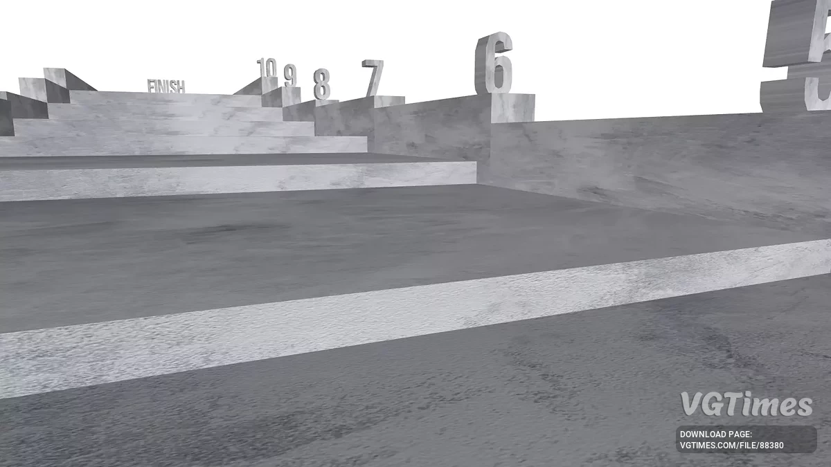 Simple Car Crash Physics Sim — Карта "Ступеньки"